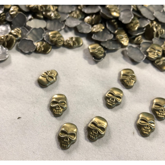 Skull Heat Transfer Rhinestones & Graphics Imported Aluminum Foil for Bags Shoes Apparel & Accessories Decor